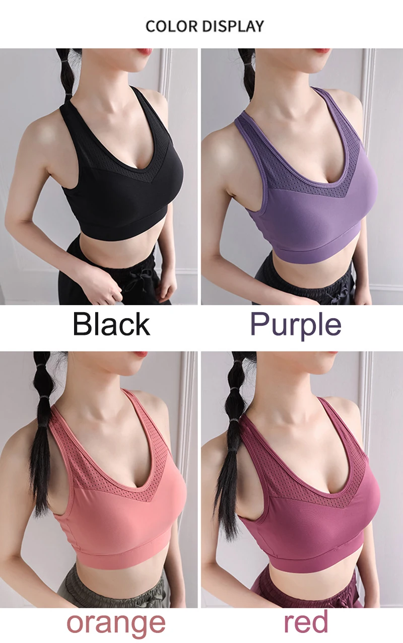 Bra Yoga Atasan Olahraga S-5XL - Minimizer Bra Women ulasan dan harga