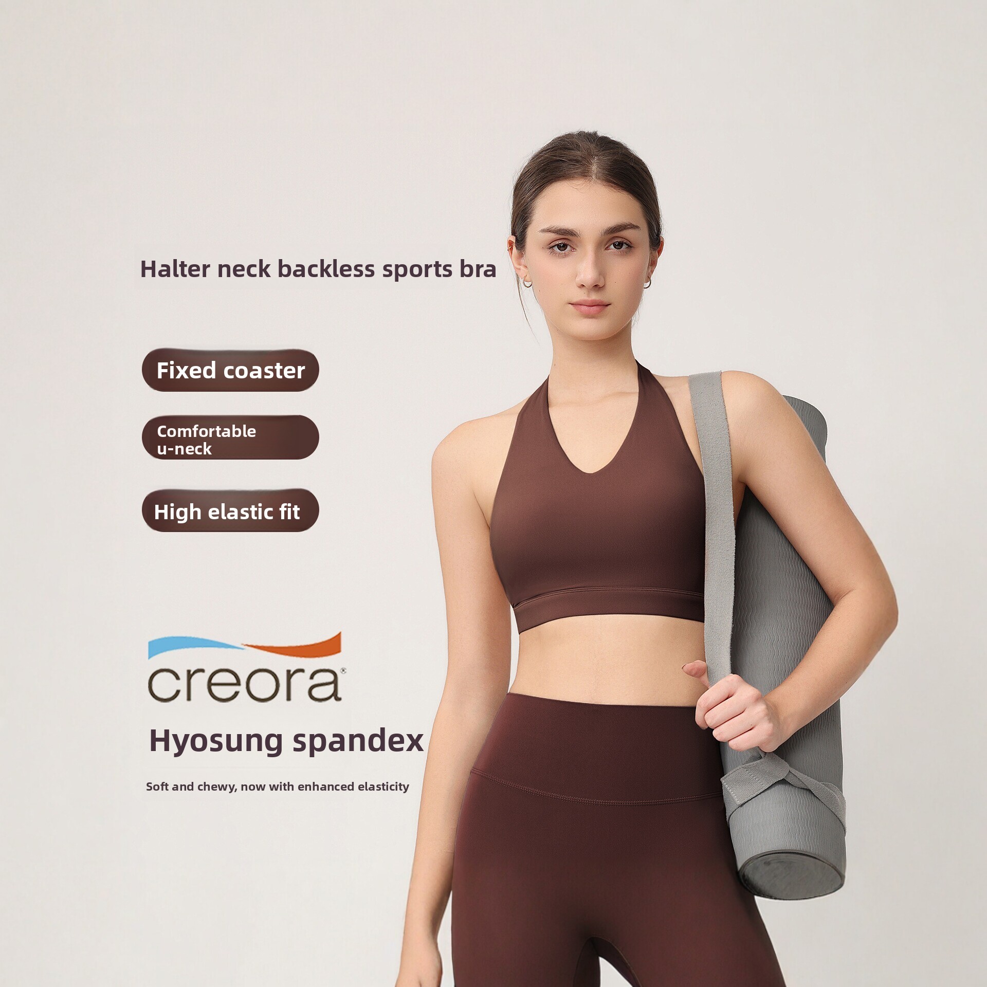 Bra Olahraga Wanita Model Halt - Sports Bra Racerback ulasan dan harga