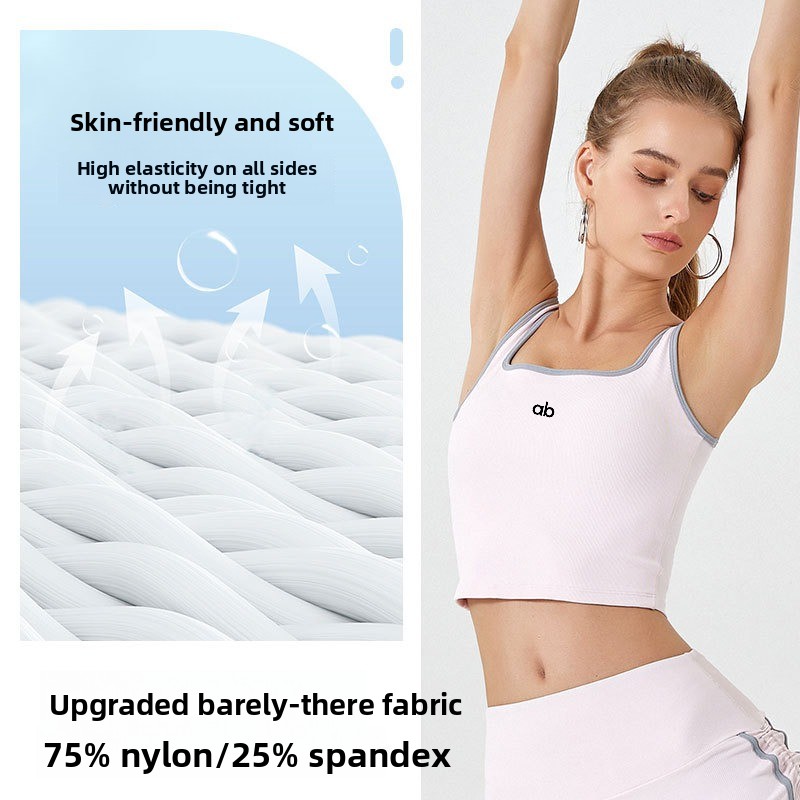 Tank Top Yoga Wanita Musim Pan - Underwire Bra Padded ulasan dan harga